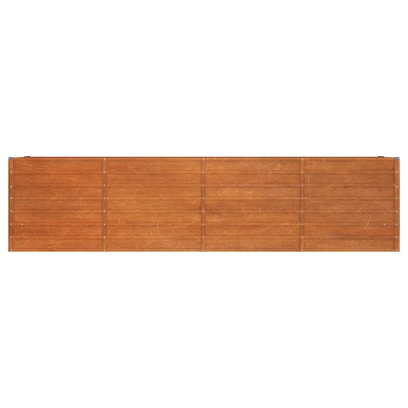 vidaXL Corten acél kerti magaságyás 320x40x77 cm rozsda szín