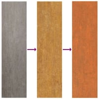 vidaXL Corten acél kerti magaságyás 320x80x77 cm rozsda hatás 6