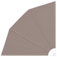 vidaXL Erkély adatvédelmi képernyő 210x210 cm Tópszínű Poliészter 1
