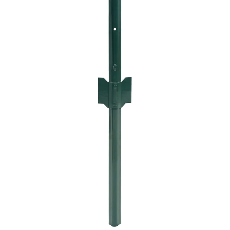 vidaXL Euro Fence zöld acélkerítés 20x1,2 m