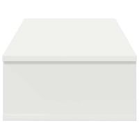 vidaXL Falipolc fiókokkal fehér 80x34x17 cm műszaki fa 5