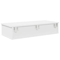 vidaXL Falipolc fiókokkal fehér 80x34x17 cm műszaki fa 6