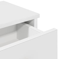 vidaXL Falipolc fiókokkal fehér 80x34x17 cm műszaki fa 8