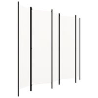 vidaXL fehér 5 paneles paraván 250x180 cm 2