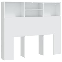 vidaXL fehér áthidaló szekrény 120x19x103,5 cm méretű tárolószekrény folyosóra és nappaliba 1