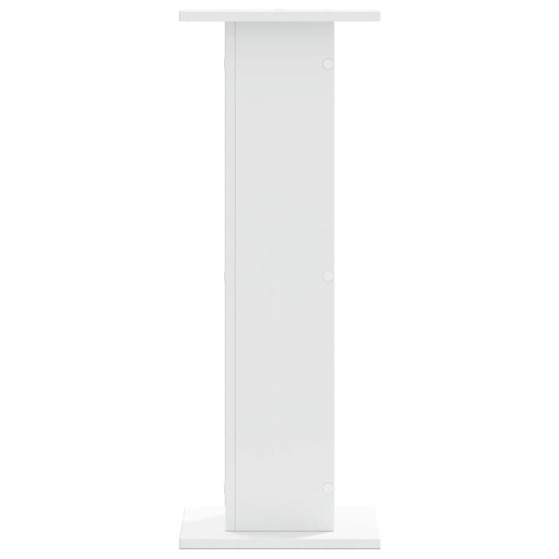 vidaXL fehér fa hangszóróállvány 80 cm magas 2 darab szett
