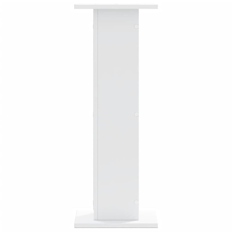 vidaXL fehér fa hangszóróállvány 80 cm magas 2 darab szett