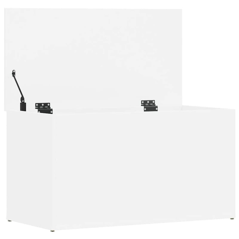 vidaXL fehér fa tárolóláda 84x42x46 cm szerelt