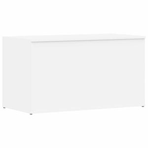 Ladă de depozitare vidaXL - alb - 84x42x46 cm