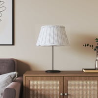 vidaXL fehér fonott lámpaernyő 50 cm átmérő 2