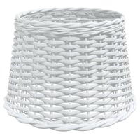 vidaXL fehér fonott mennyezeti lámpaernyő 40 cm 1