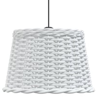 vidaXL fehér fonott mennyezeti lámpaernyő 40 cm 4