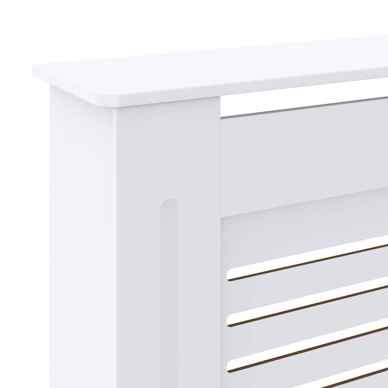 vidaXL fehér MDF radiátorburkolat 205 cm