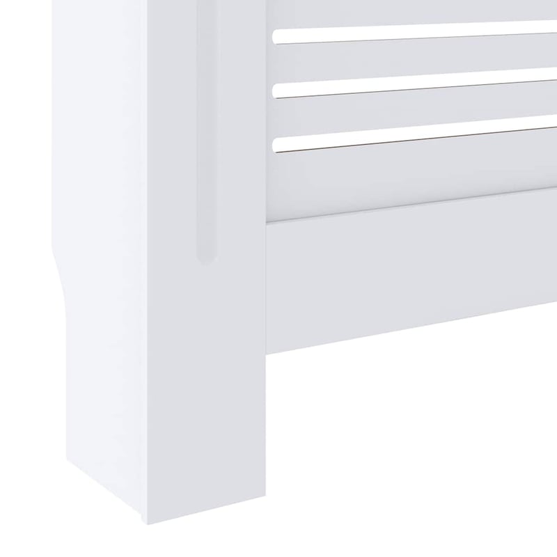 vidaXL fehér MDF radiátorburkolat 205 cm