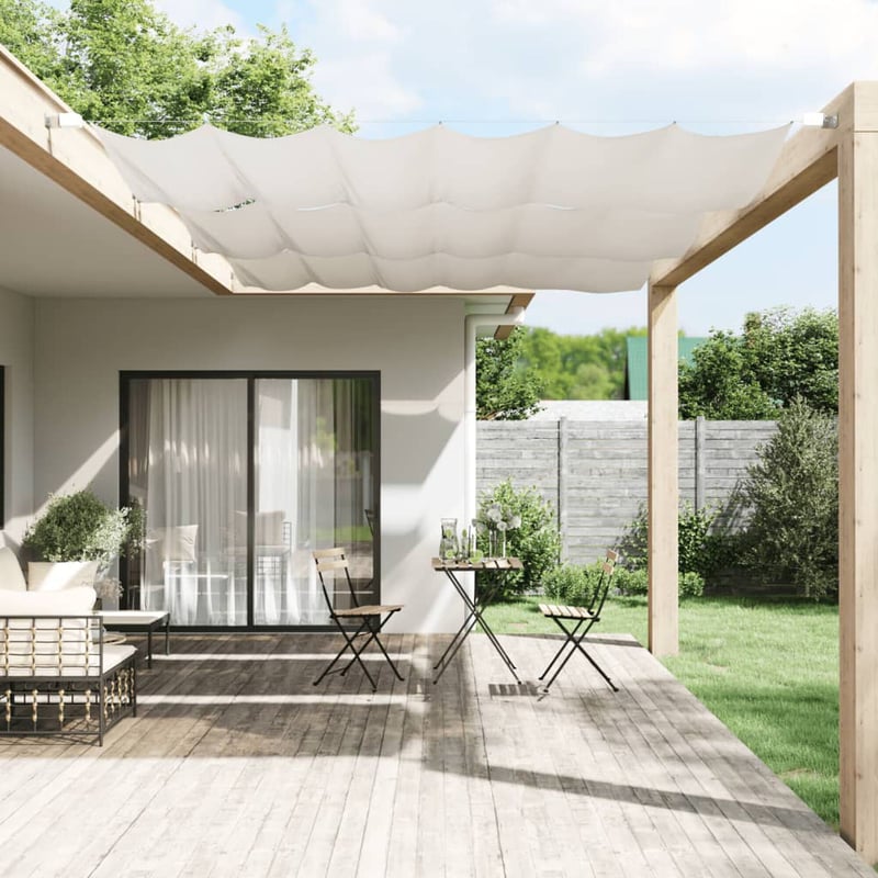vidaXL fehér oxford napellenző 140x270 cm függőleges