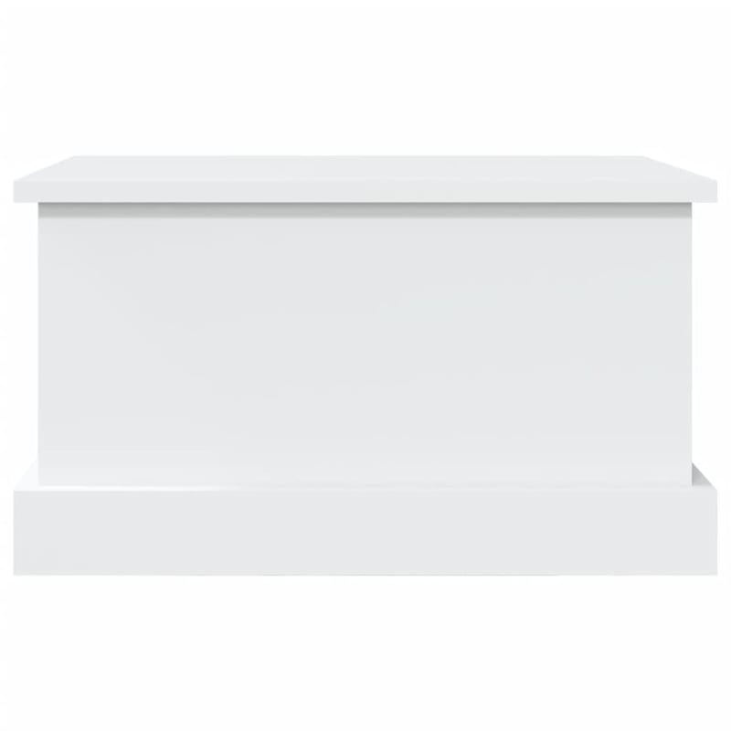 vidaXL fehér rétegelt fa tárolódoboz 50x30x28 cm