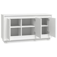 vidaXL fehér szerelt fa tálalószekrény 102x35x55 cm 6