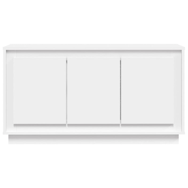 vidaXL fehér szerelt fa tálalószekrény 102x35x55 cm