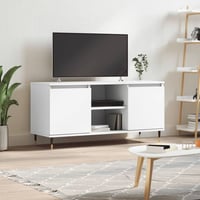 vidaXL fehér TV-szekrény 104x35x50 cm szerelt fa bútor 2
