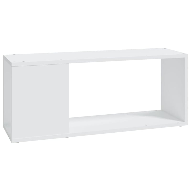 vidaXL fehér TV-szekrény 80x24x32 cm szerelt fa bútor