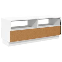 vidaXL fehér TV-szekrény LED-világítással 100x35x40 cm 10
