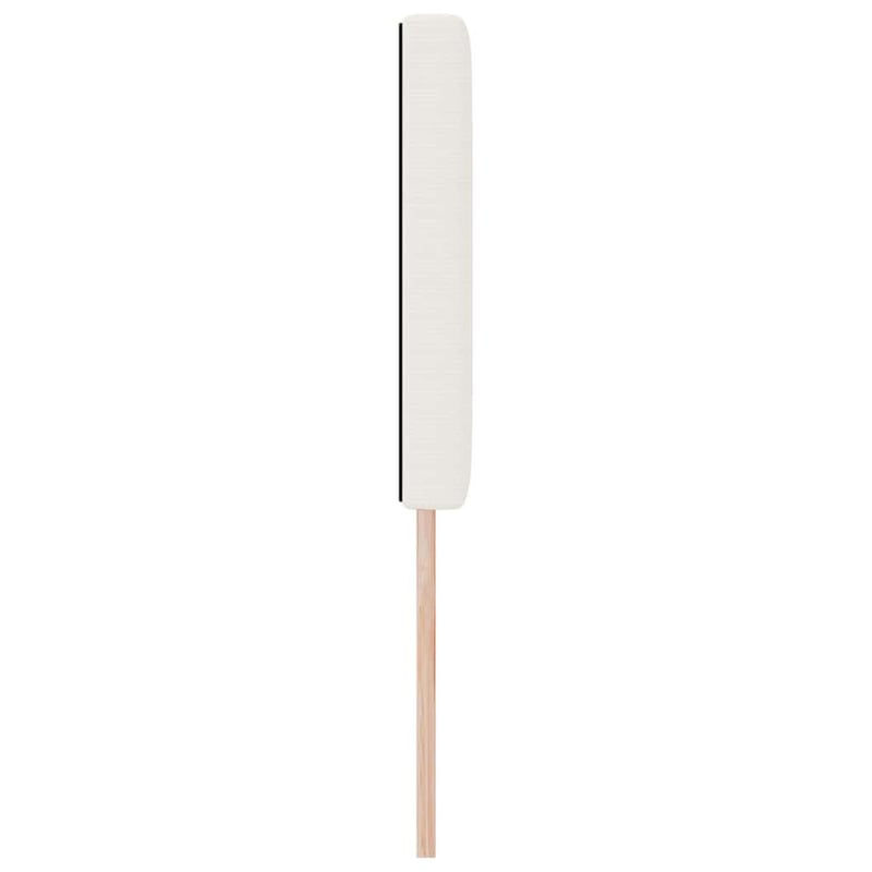 vidaXL Fejtámla Krém 160 cm Bársonyos szövetből
