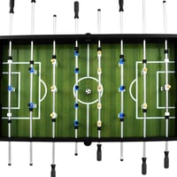 vidaXL fekete acél csocsóasztal 140x74,5x87,5 cm 4