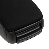 vidaXL Fekete Autós Könyöktámasz Tároló Doboz 17x32x(35,5-52) cm ABS VW Touran (2003-2015) VW Caddy (2003-2018) Középkonzol Csere 5