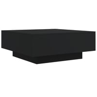 vidaXL fekete fa dohányzóasztal 80x80x31 cm 7