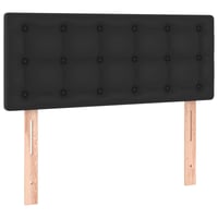vidaXL fekete műbőr fejtámla 100x5x78/88 cm 1