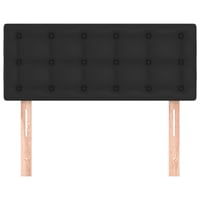 vidaXL fekete műbőr fejtámla 100x5x78/88 cm 3
