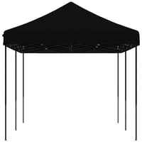 vidaXL fekete összecsukható felugró rendezvénysátor 580x292x315 cm 6