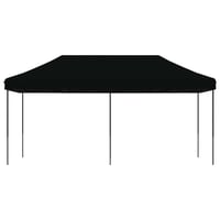 vidaXL fekete összecsukható felugró rendezvénysátor 580x292x315 cm 3
