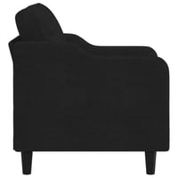 vidaXL fekete szövet kanapéfotel 60 cm 4