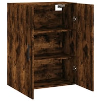 vidaXL füstös tölgy fali szekrény 69,5x34x90 cm 6