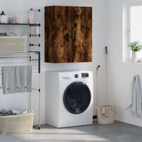 vidaXL füstös tölgy fali szekrény 69,5x34x90 cm 2