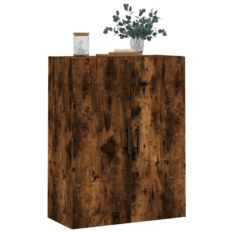 vidaXL füstös tölgy fali szekrény 69,5x34x90 cm