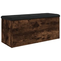 vidaXL füstös tölgy szerelt fa tárolópad 102x42x45 cm 2