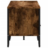 vidaXL füstös tölgy TV-szekrény 122x34x41 cm szerelt 5