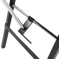 vidaXL Hordozható Kozmetikai Szék Műbőr 185x78x76 cm Fekete 6