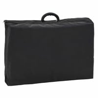 vidaXL Hordozható Kozmetikai Szék Műbőr 185x78x76 cm Fekete 8