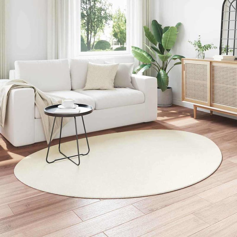 Covor vidaXL HUARTE crem 120x170 cm poliester