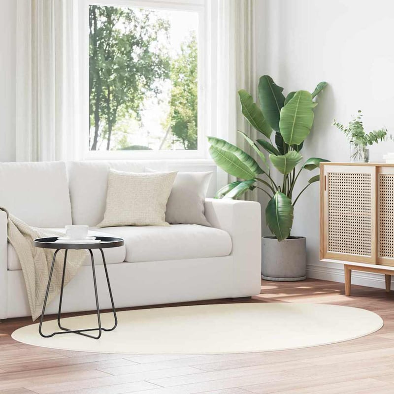 Covor vidaXL HUARTE crem 120x170 cm poliester