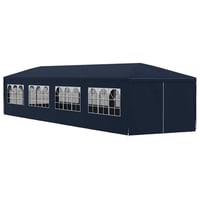vidaXL kék kerti pavilon 3x12 m vízálló tetővel 3