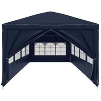 vidaXL kék kerti pavilon 3x12 m vízálló tetővel 4