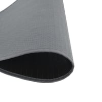 vidaXL kerek bambusz szőnyeg 60 cm szürke 5