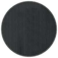 vidaXL kerek bambusz szőnyeg 60 cm szürke 1