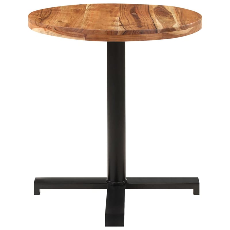 vidaXL kerek bisztróasztal 70 cm akácfa