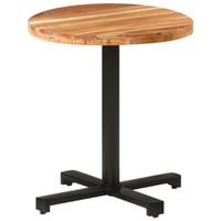 vidaXL kerek bisztróasztal 70 cm akácfa 1