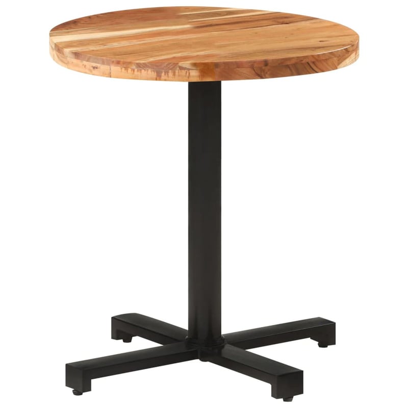 vidaXL kerek bisztróasztal 70 cm akácfa